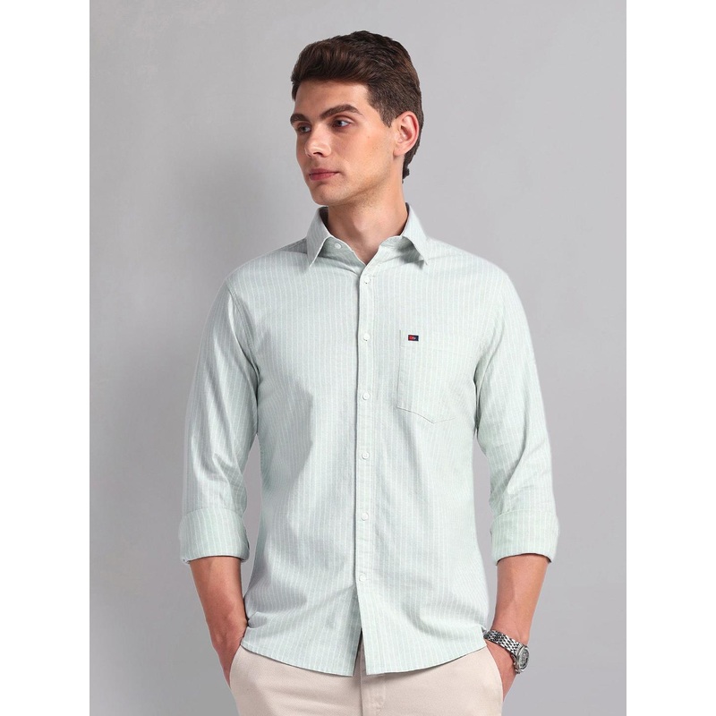 AD By Arvind Men Slim Fit Casual Shirt