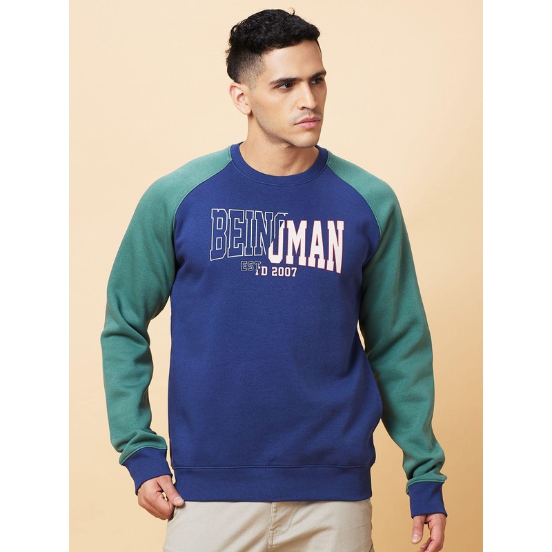 Being Human Men Printed Sweatshirt