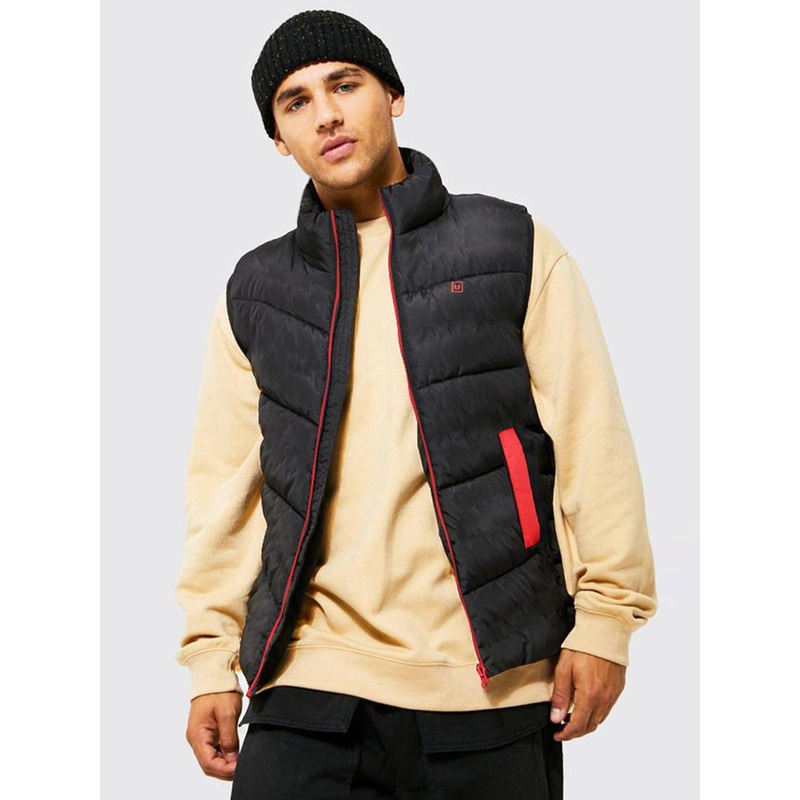 Urbano Fashion Men Gilet Puffer Jacket