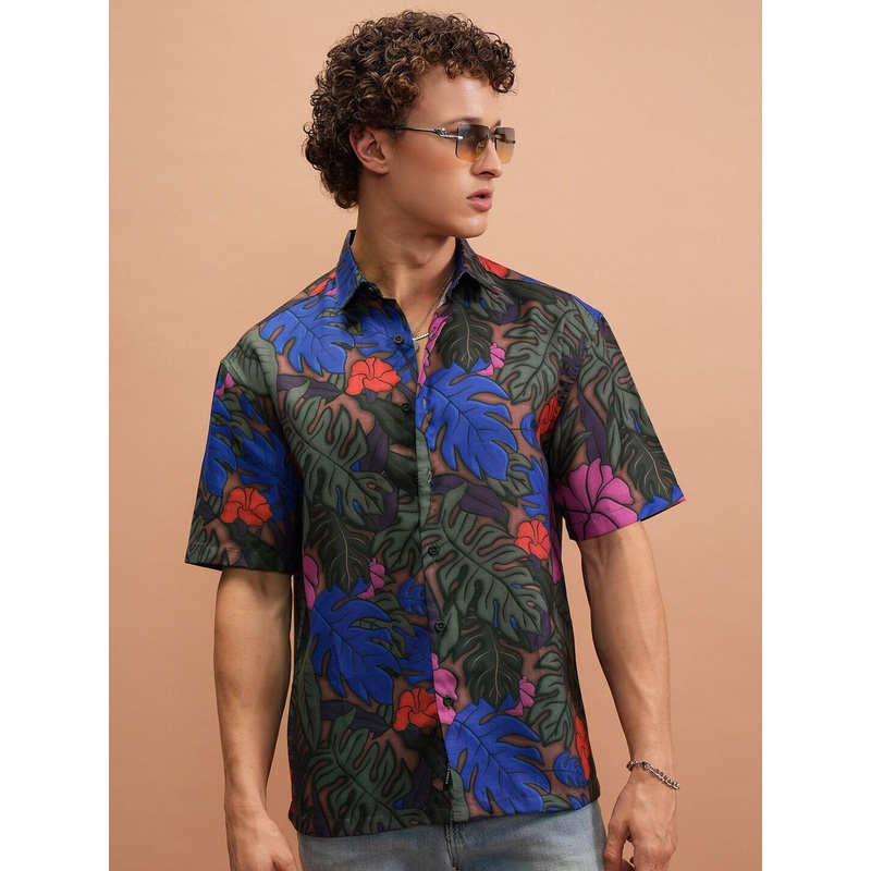Highlander Men All over Printed Shirt