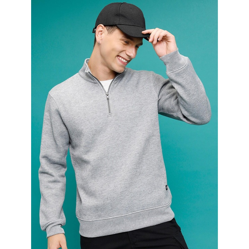 HIGHLANDER Mock Collar Sweatshirt