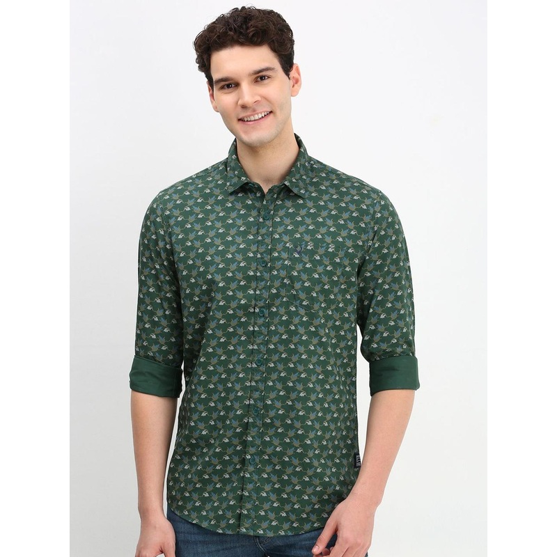Allen Solly Men Custom Floral Printed Cotton Casual Shirt