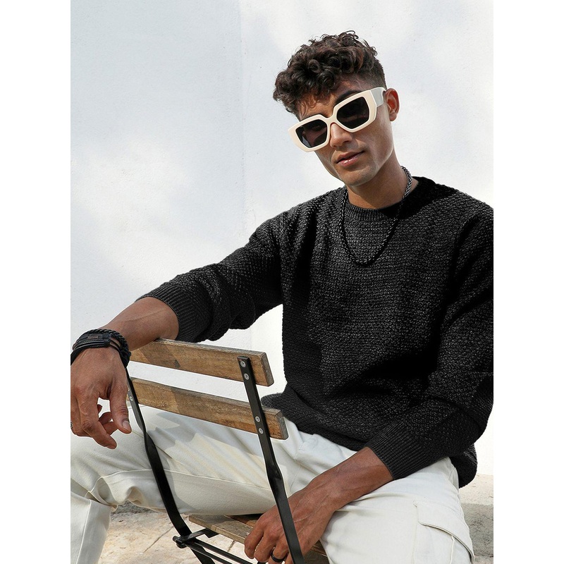 Campus Sutra Men Long Sleeves Pullover