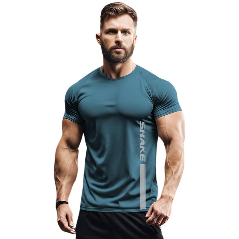 3Colors Men Moisture Wicking Pockets T-shirt