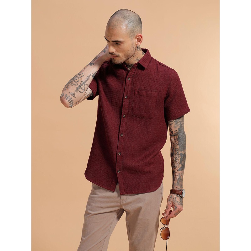 WROGN Short Sleeves Comfort Casual Shirt
