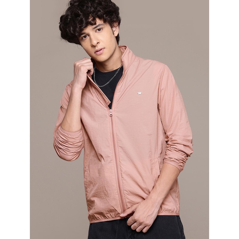 The Roadster Lifestyle Co. Stand Collar Tailored Jacket