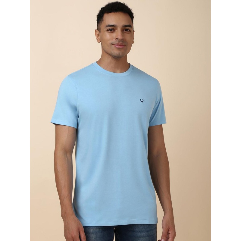 Allen Solly Men Solid Polo Collar T-shirt