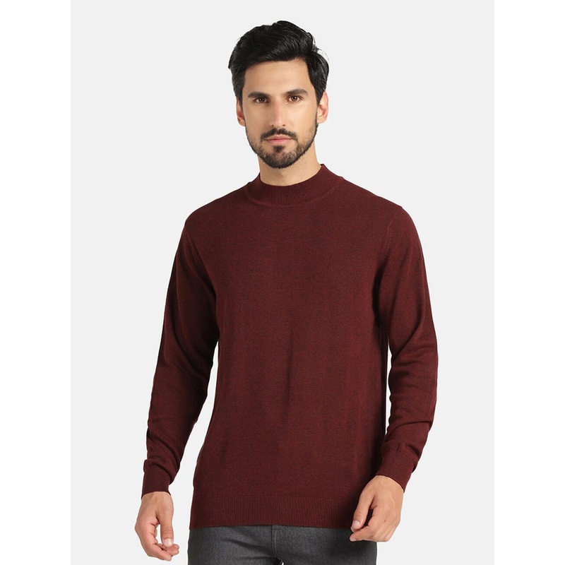 Blackberrys Long Sleeves Cotton Knit Pullover Sweater