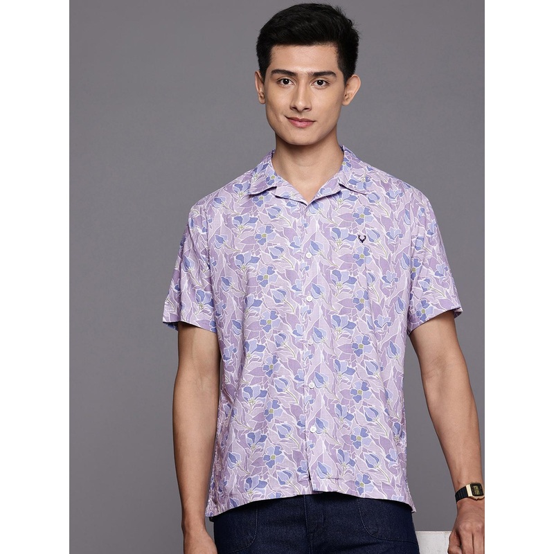 Allen Solly Relaxed Fit Floral Printed Casual Shirt