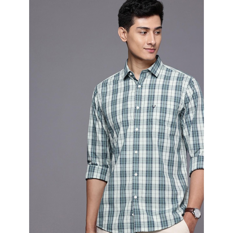Allen Solly Checked Pure Cotton Casual Shirt