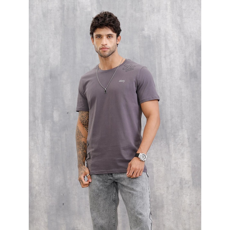 WROGN Men Regular Fit T-shirt