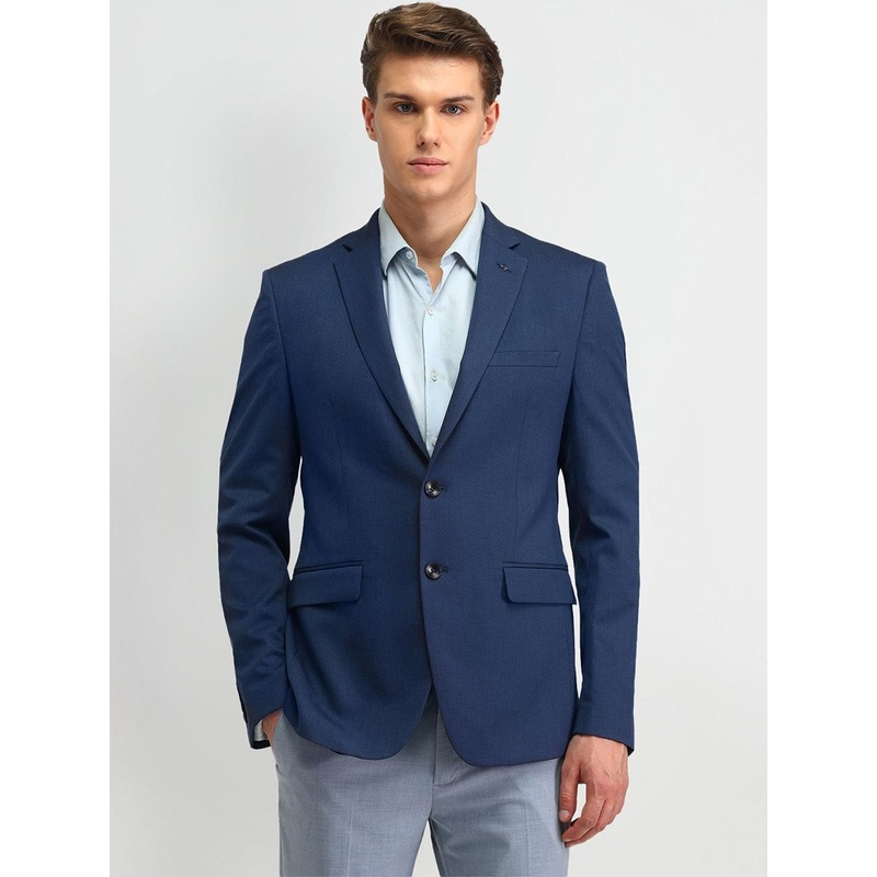 Arrow Slim-Fit Notched Lapel Single Breasted Formal Blazer