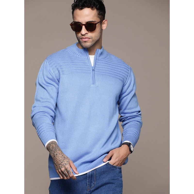Roadster Men Chevron Pullover