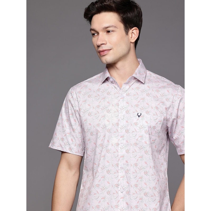 Allen Solly Classic Fit Floral Printed Casual Shirt