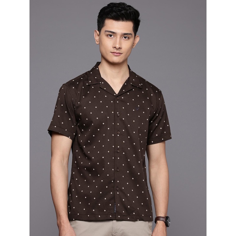 Allen Solly Geometric Printed Casual Shirt