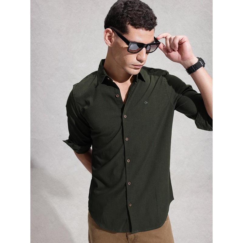 WROGN Spread Collar Casual Shirt