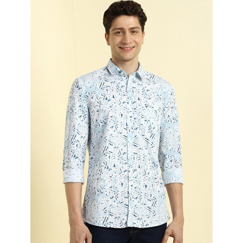 Allen Solly Men Opaque Printed Casual Shirt