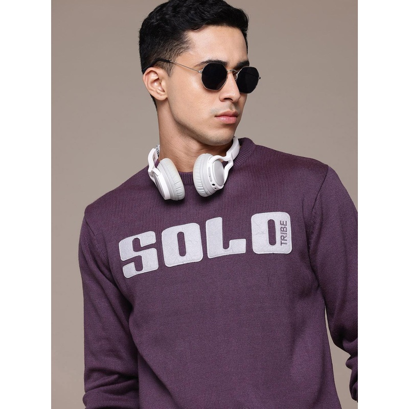 The Roadster Lifestyle Co. Typography Detail Pullover