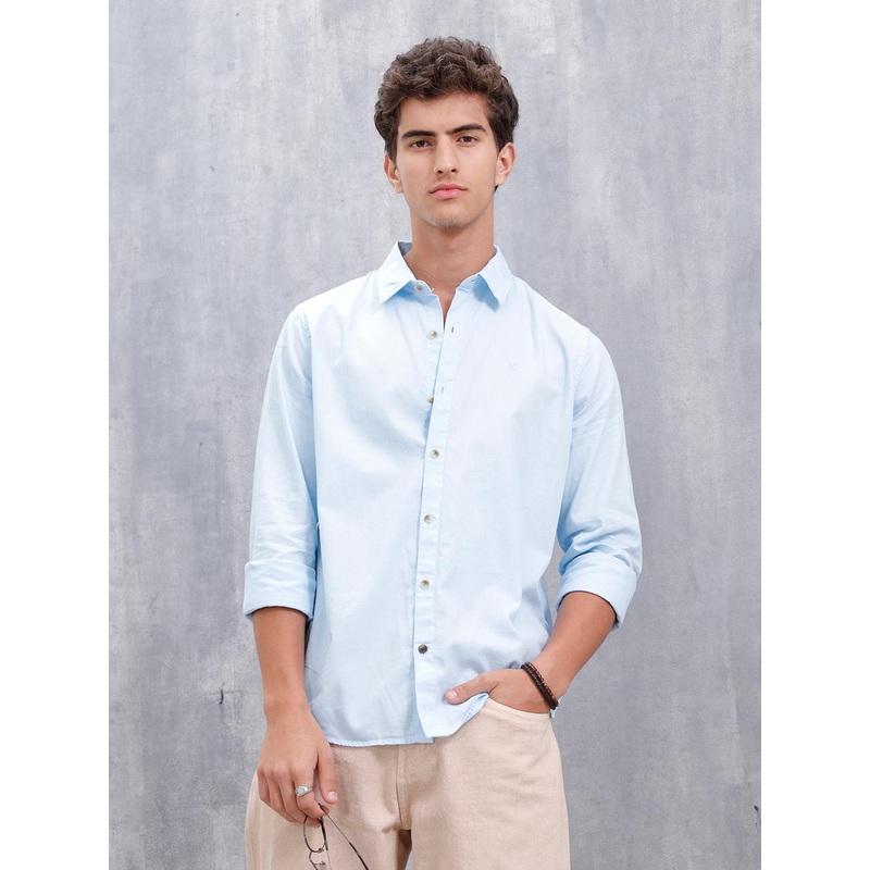 WROGN Men Slim Fit Casual Shirt