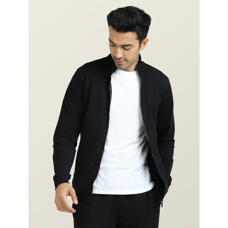 XYXX Men Antimicrobial Open Front Jacket