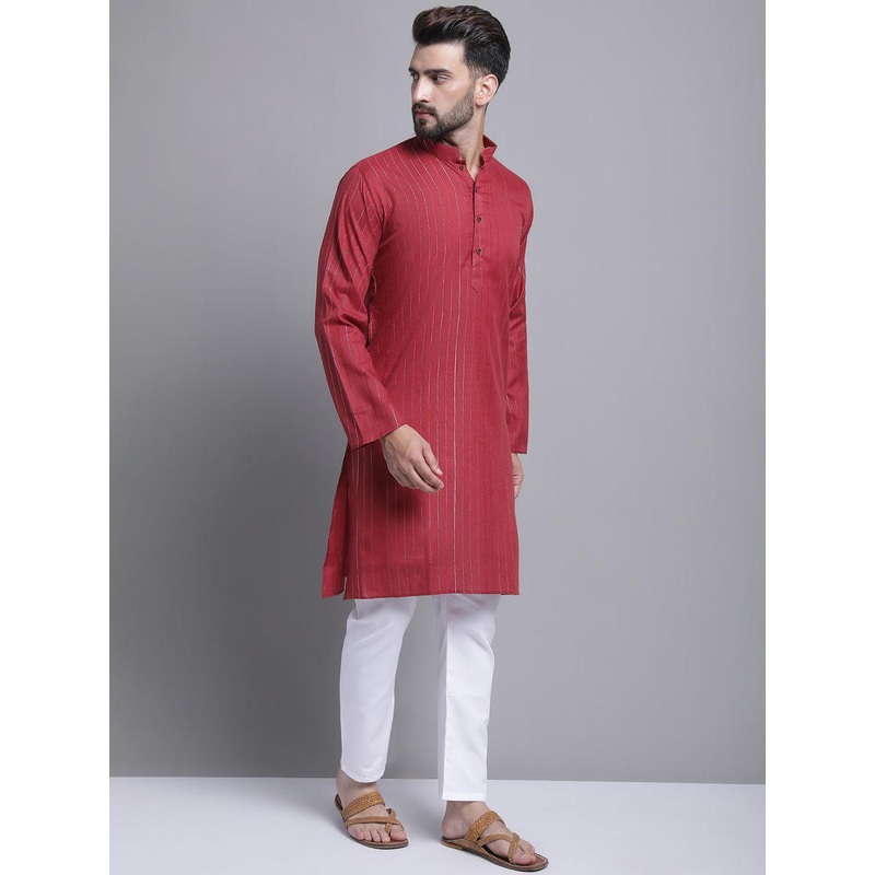 Armaan Ethnic Men Thread Work Kurta