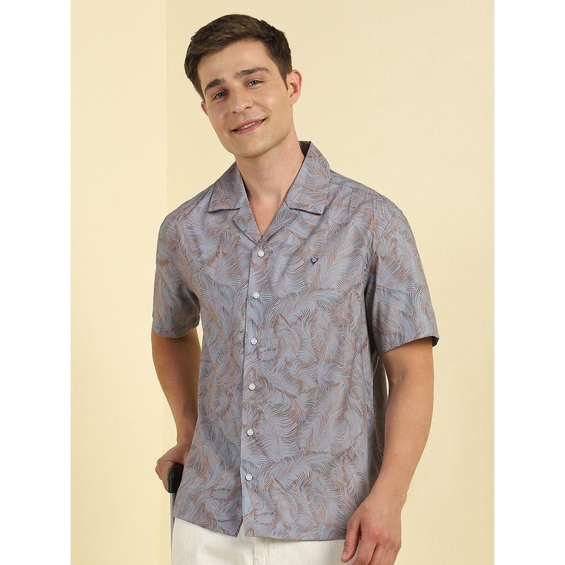 Allen Solly Men Floral Opaque Printed Casual Shirt