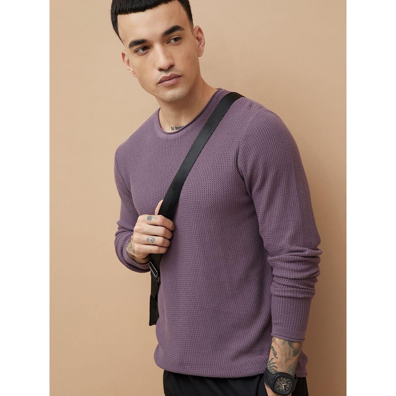 Bossini Men Round Neck Long Sleeves Pullover