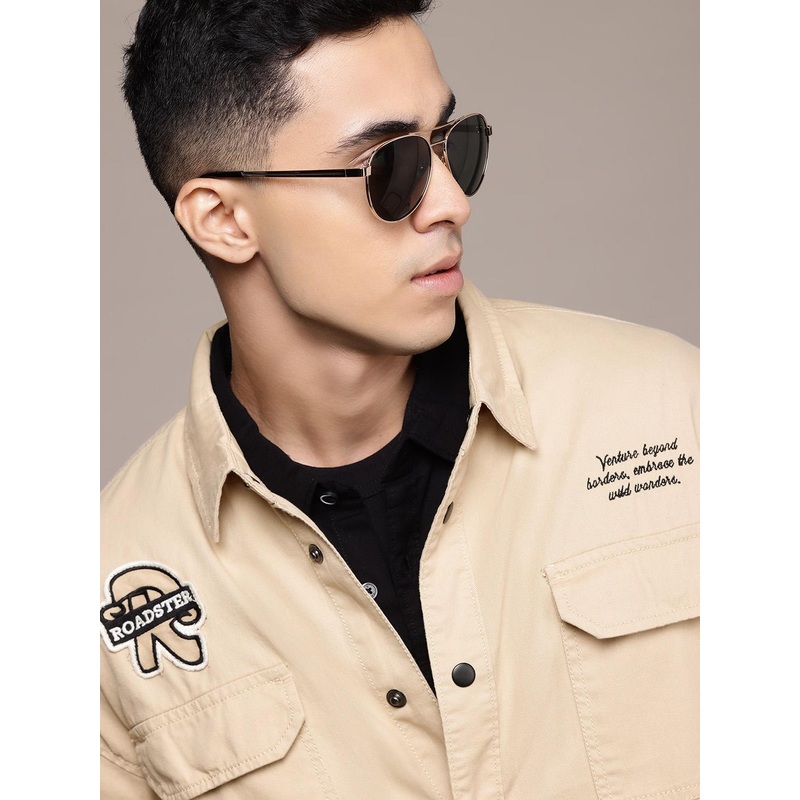 The Roadster Lifestyle Co. Pure Cotton Relaxed Fit Shirt