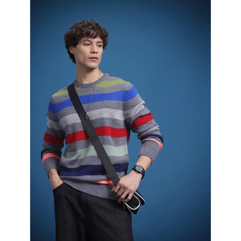 The Roadster Lifestyle Co. Striped Pullover