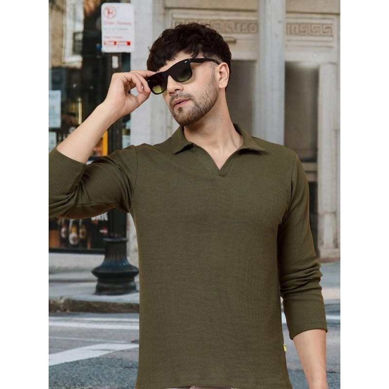 Rigo Polo Collar Pure Cotton T-shirt