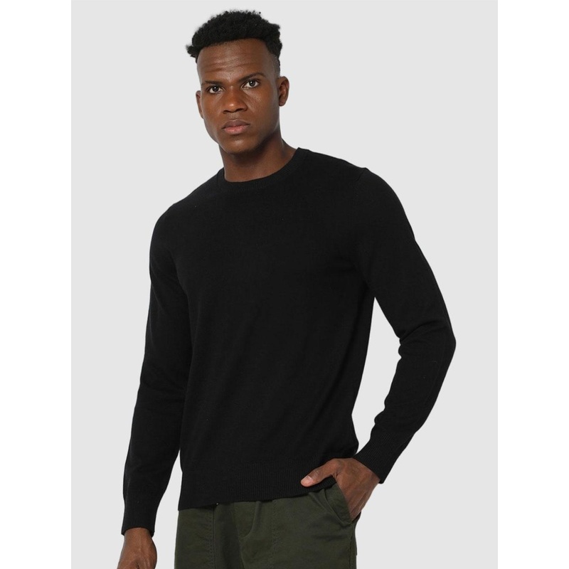 GAP Men Pure Cotton Round Neck Pullover