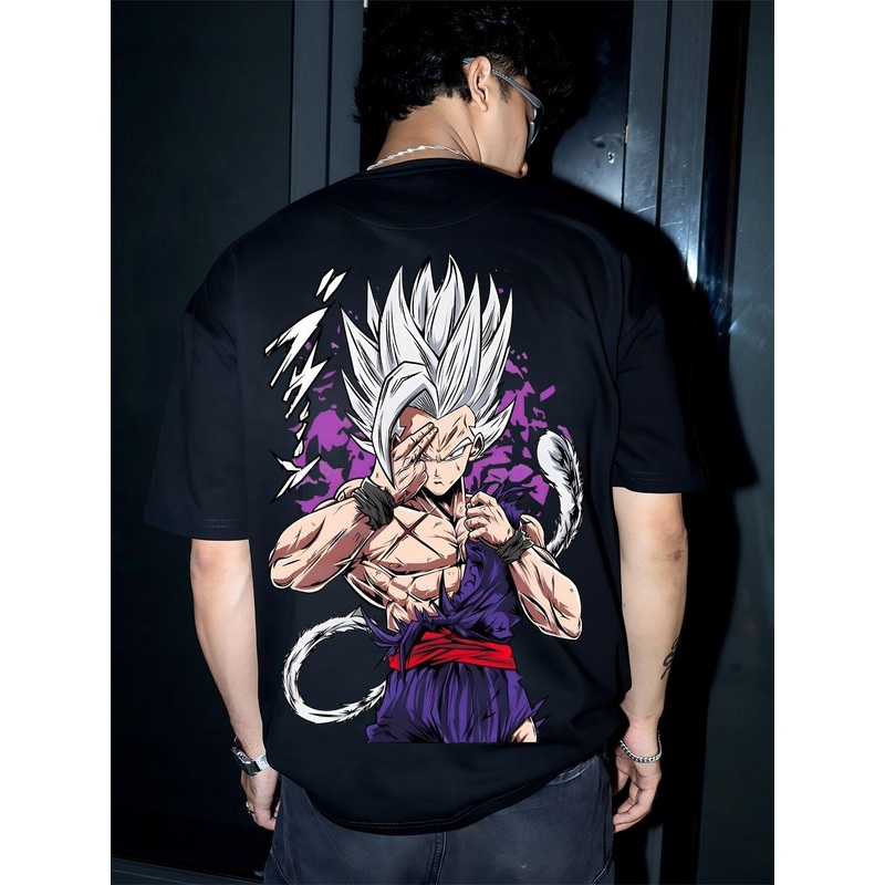 BDSQUARE Men Graphic Printed Round Neck T-shirt