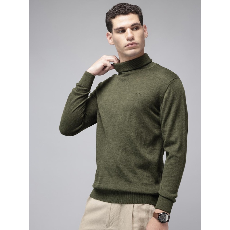 ColorPlus Turtle Neck Knitted Pullover