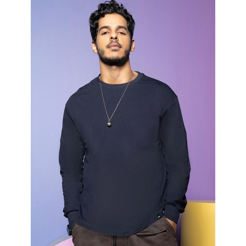 Bewakoof Cotton Drop Shoulder Sleeves Oversized Fit T-shirt