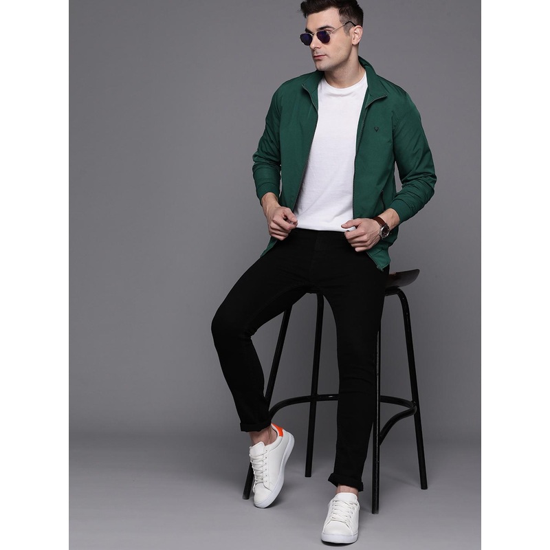 Allen Solly Mock Collar Tailored Jacket