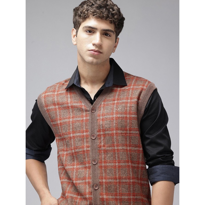 ColorPlus Checked Sweater Vest
