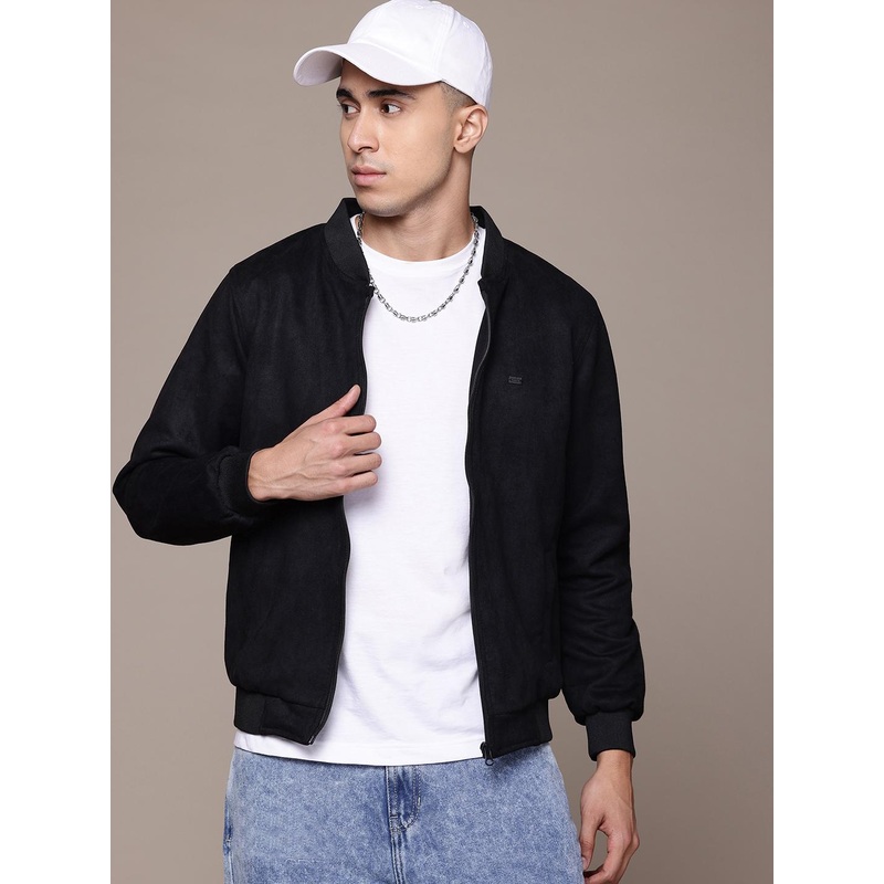The Roadster Lifestyle Co. Regular Fit Bomber Jacket