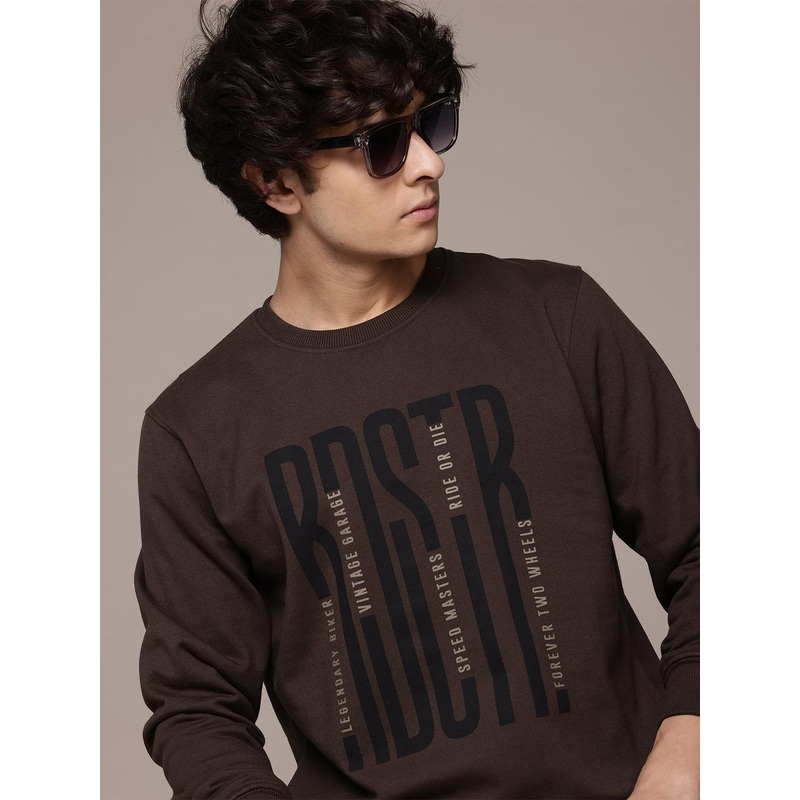 The Roadster Lifestyle Co. Printed Sweatshirt