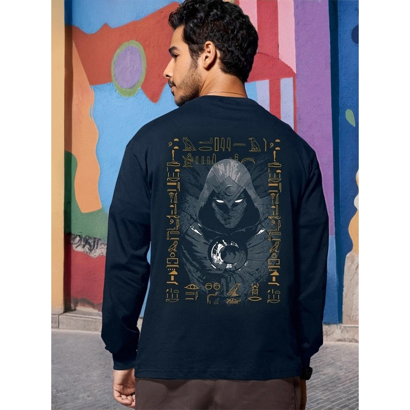 Bewakoof Graphic Extended Sleeves Pure Cotton T-shirt