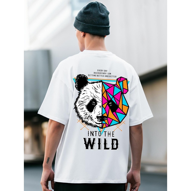 Bewakoof Better & Better Printed Drop-Shoulder Sleeves Oversized Cotton T-shirt