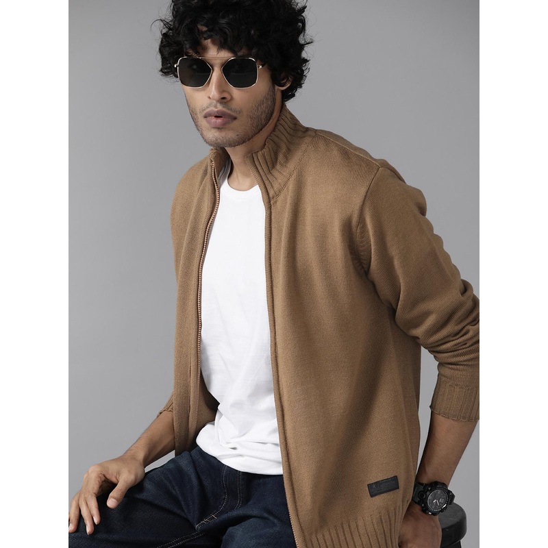 The Roadster Lifestyle Co. Solid Cardigan