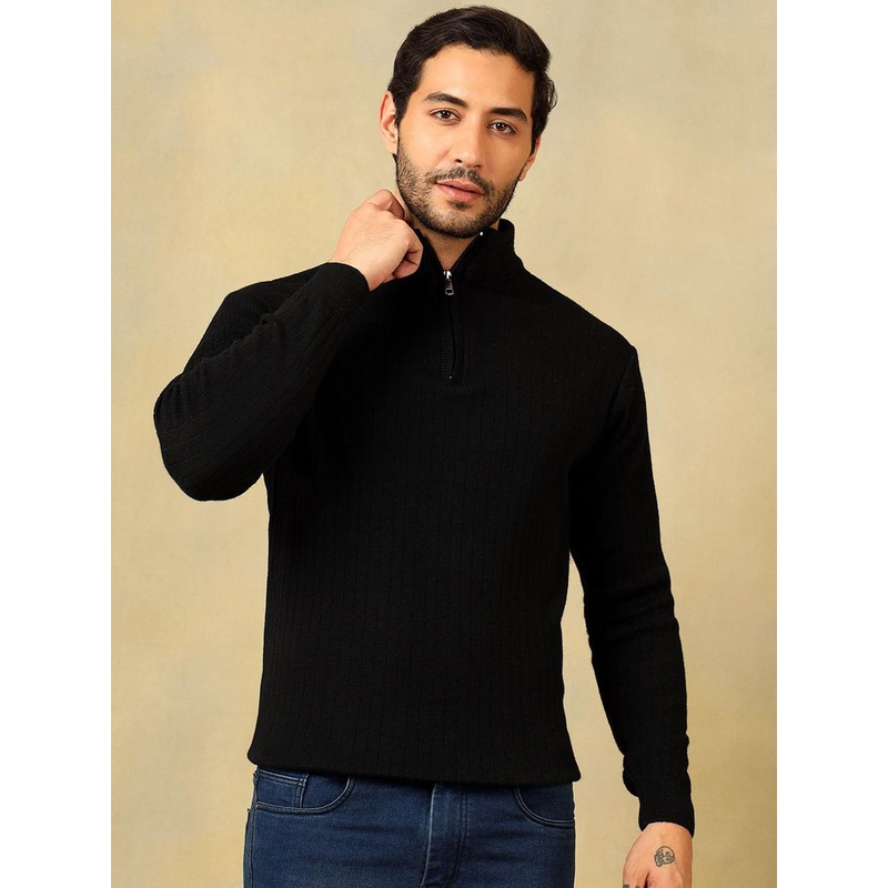 Voxmonks Men Half Ziper Pullover Sweaters