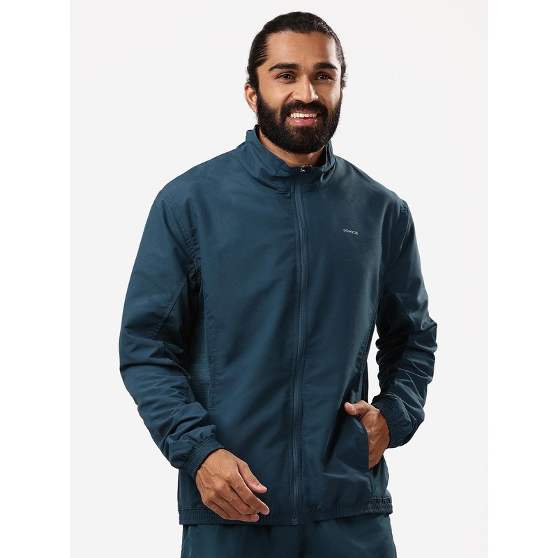 Decathlon Domyos Monk Collar Sports Jacket