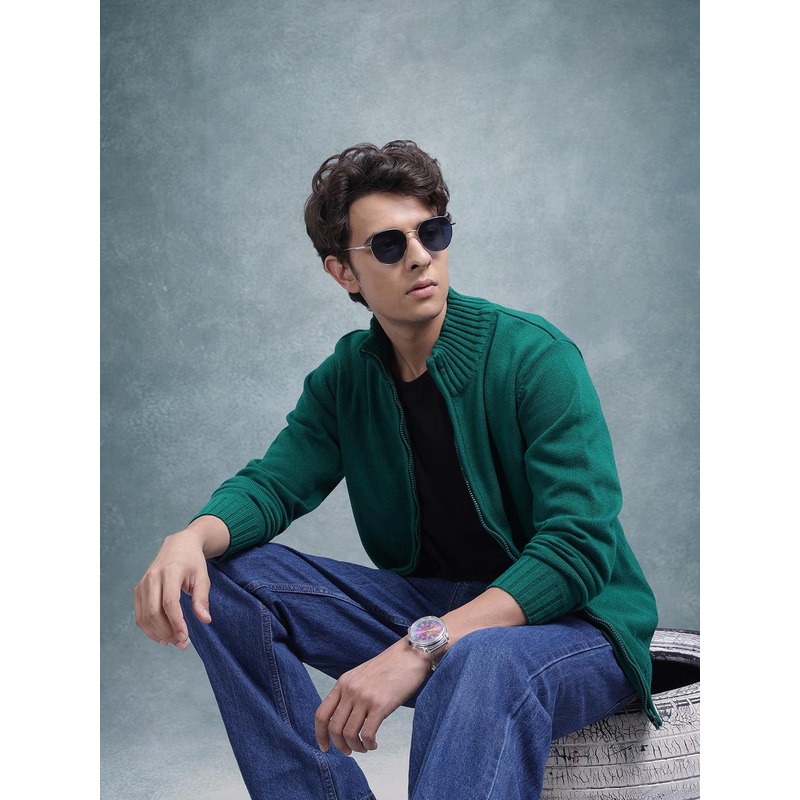 Roadster Men Front-Open Sweater