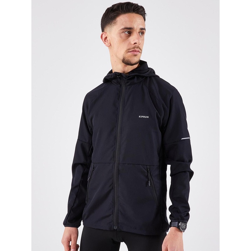 Decathlon KALENJI Men Black Lightweight Windcheater
