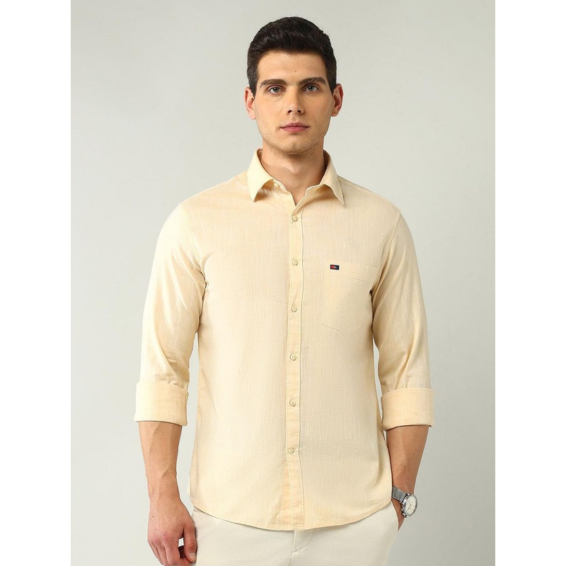 AD By Arvind Men Classic Slim Fit Casual Shirt