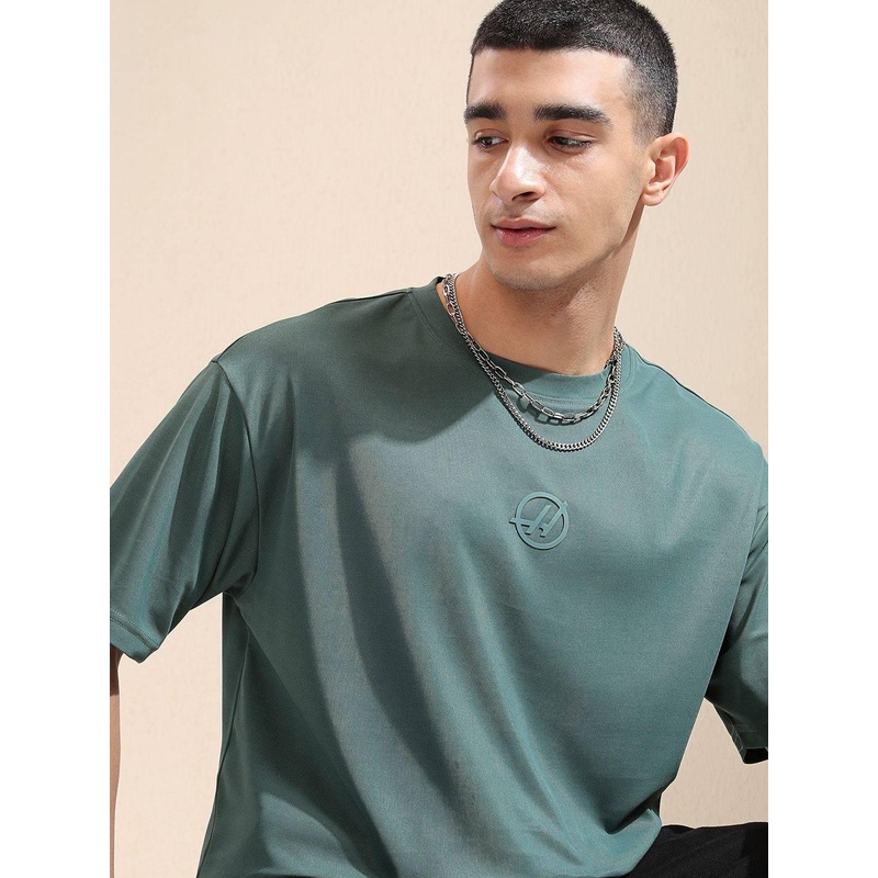 HIGHLANDER Men Applique Sports T-Shirt