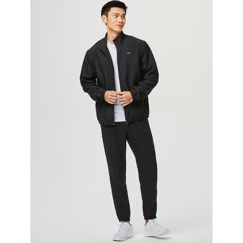 Decathlon Domyos Men Black Lightweight Training Or Gym Sporty Training Jacket