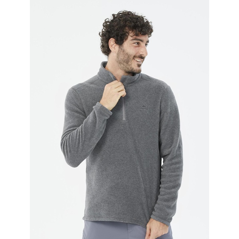Decathlon QUECHUA – Men Half Zip Flece Jacket