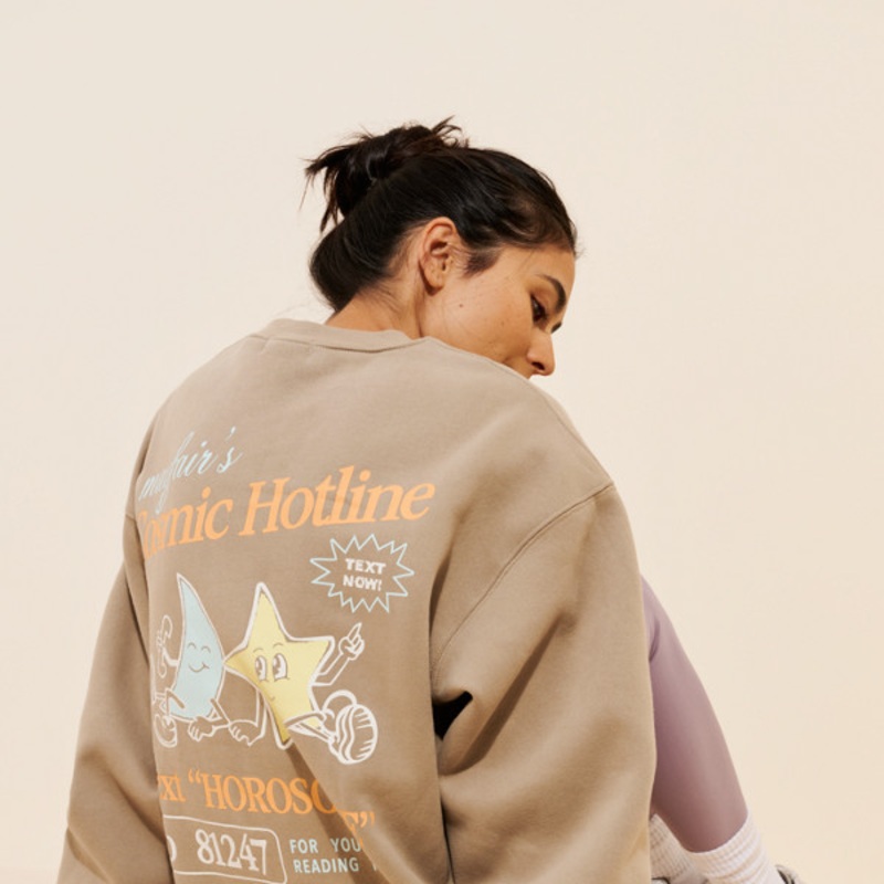 Cosmic Hotline Crewneck Sweatshirt